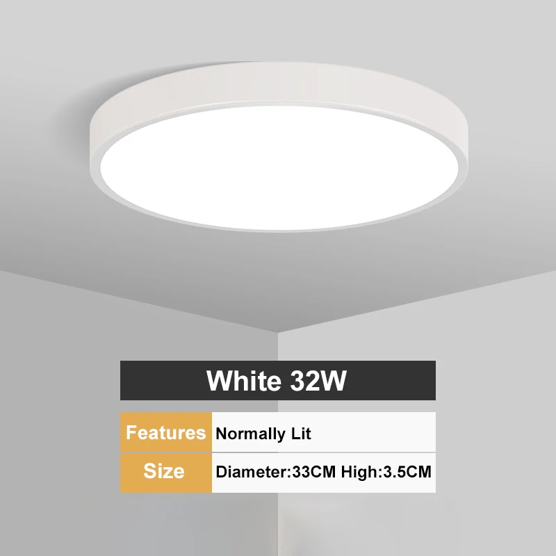 fall ceiling light LED Automatic Sound Control Sensor Detector Ceiling Light 24W 220V White Light For Stair Hallway Night Light Pathway Lampada drop ceiling lights Ceiling Lights