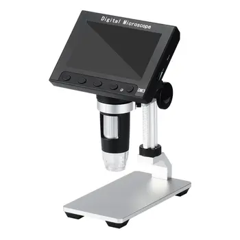 

DM3 Digital USB Microscope 5MP 1000X Digital Electronic Microscope 4.3" Display Magnifier with LED Light 1920X1080p