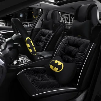 

Car Seat Cover, All-inclusive Cartoon Down Warm Car Seat Cover, Suitable for Most Cars