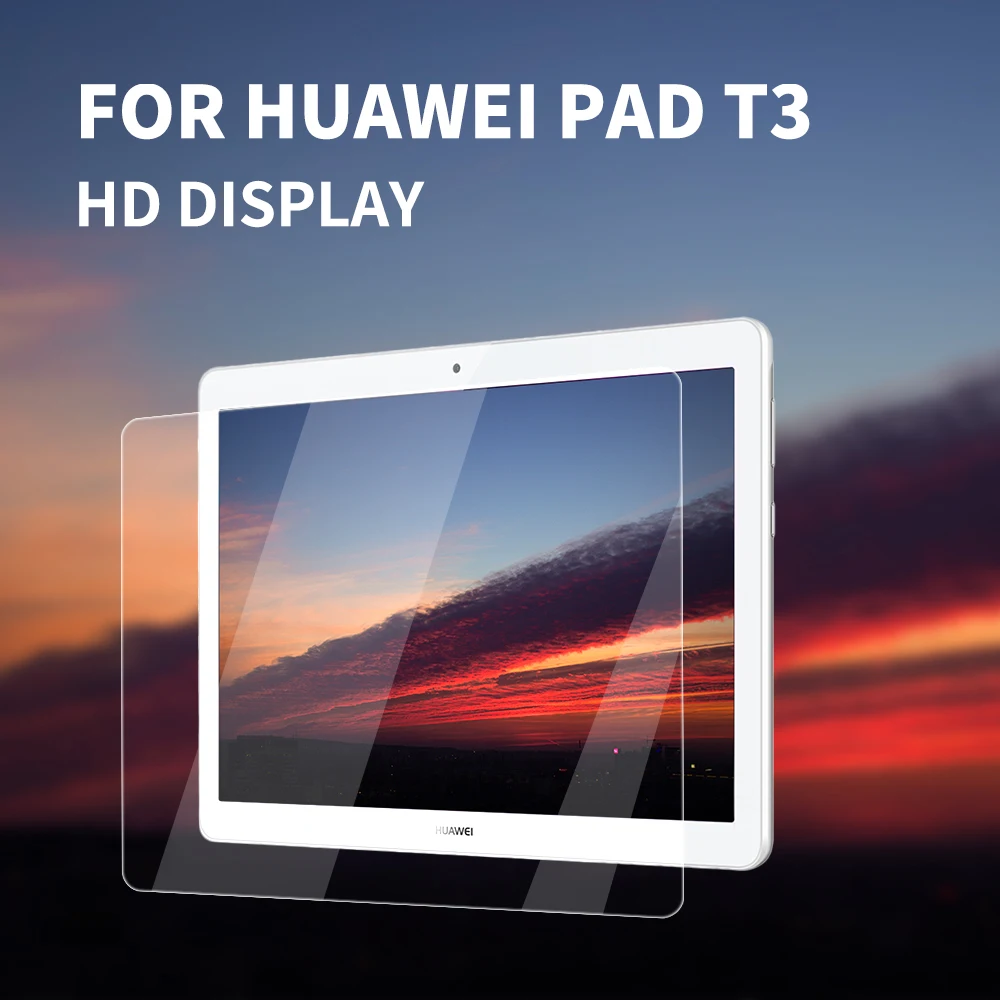 HD закаленное стекло для huawei Mediapad T3 10 Защитное стекло для huawei Mediapad T3 10 7 9,6 T5 T1 T2 защита экрана