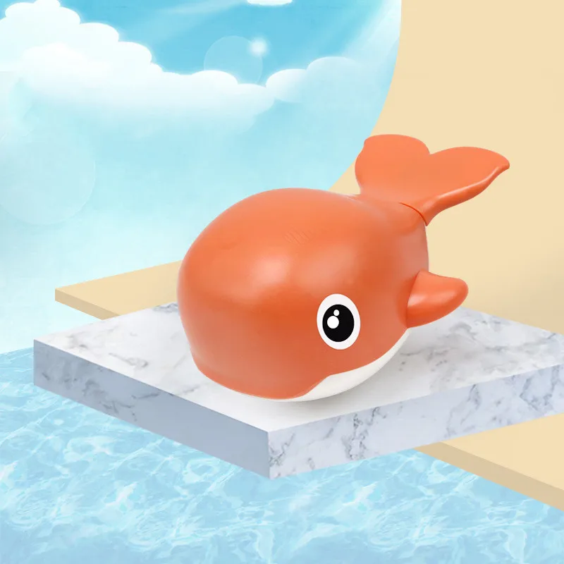 whale 03 Детские игрушки для ванной игрушки-брызгалки Акула водяной пистолет летняя детская игровая воды для душа и ванной водная игрушка Детские подарки на день рождения - Цвет: whale 03