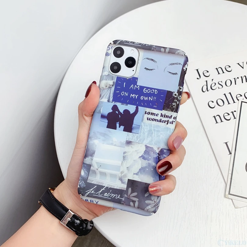 Чехол для задней панели телефона Fundas для Xiaomi mi 8 9 9T SE lite A3 Red mi Note 7 8 K20 Pro CC9 CC9E Твердый чехол из поликарбоната с рисунком маслом - Цвет: posters good