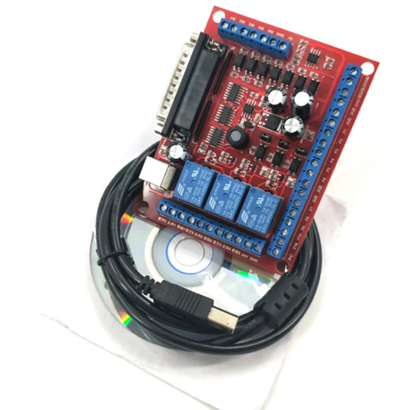 

DIY CNC 6 Axis MACH3 Engraving Machine Interface Board High Quality CNC 6 Axis Interface Board