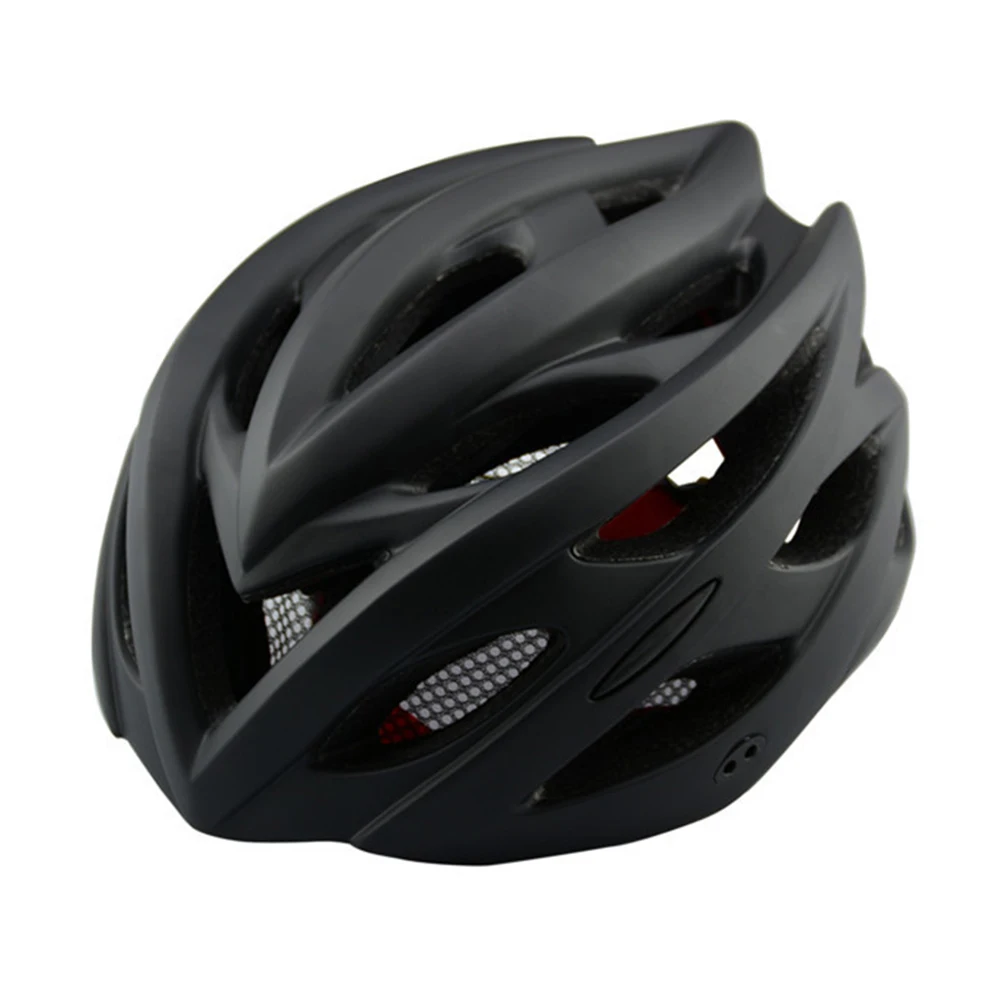 Mountain Bike Road Bicycle Riding Helmet With Light Adult Cycling Helmet With Visor