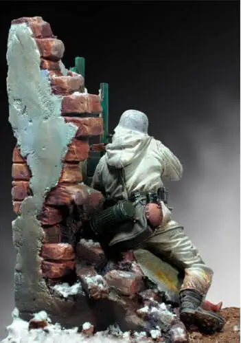 1/18 90 мм Полимерная фигурка снайпера