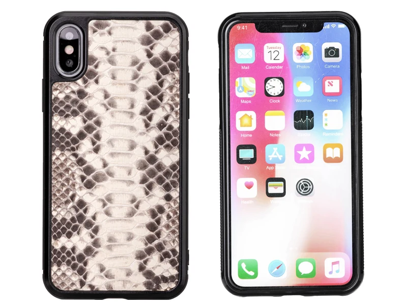 Лаковый чехол для телефона с изображением змеи для IPhone X, XS, Max, XR, Apple 5, 5S, SE, 6, 6 S, 7, 8 Plus, защитный чехол для телефона с кисточкой