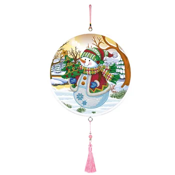 

Unfinished Living Room Handmade Christmas Diamond Painting Gift Home Decor Bedroom Craft Wall Art With Frame 5D DIY Hanging
