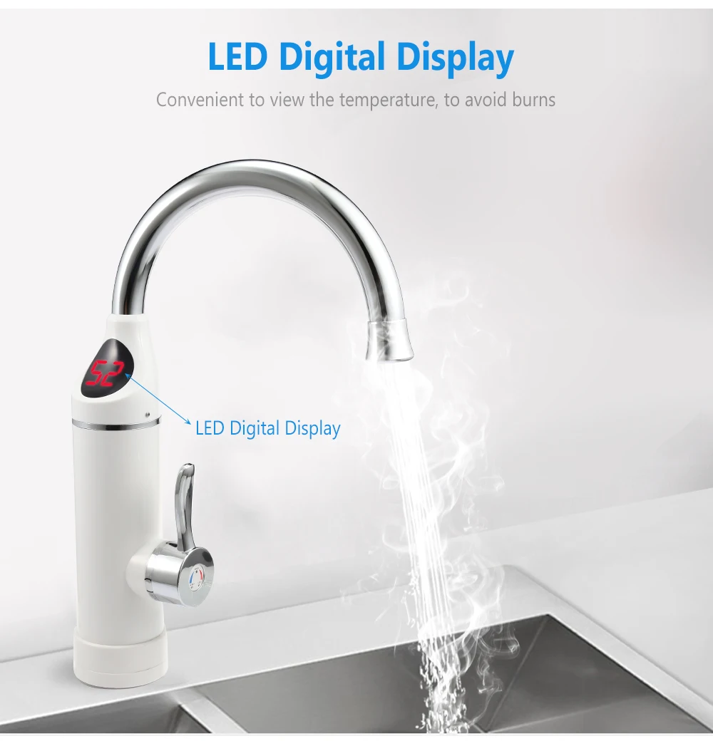 Electric Instant Water Heater Faucet 