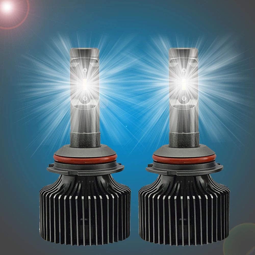 2 шт. SAFEVIEW светодиодный головной светильник автомобильный 9007 csp 5000k 12V 30W 6000K помощи