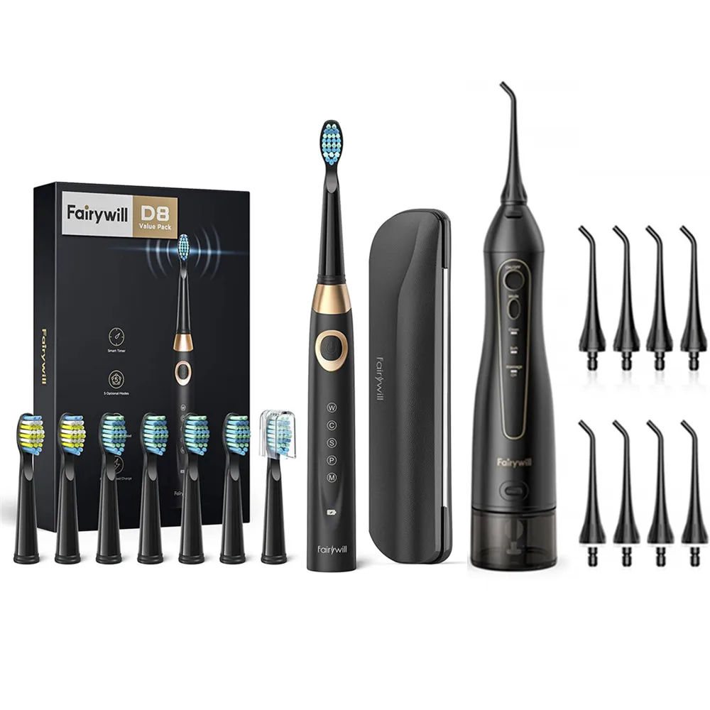 Fairywill 300ml przenośny irygator doustny USB akumulator irygator do zębów Jet irygator Dental zęby Cleaner 3 tryby 1 Fairywill 300ml przenośny irygator doustny USB akumulator irygator do zębów Jet irygator Dental zęby Cleaner 3 tryby 1