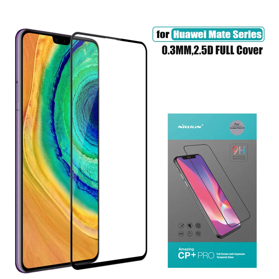 CP PLUS PRO Huawei mate 30 Pro 20 X стекло Nillkin XD CP+ Max полное покрытие 3D Закаленное стекло протектор экрана для huawei mate 30 Pro 20X стекло - Цвет: CP PLUS PRO