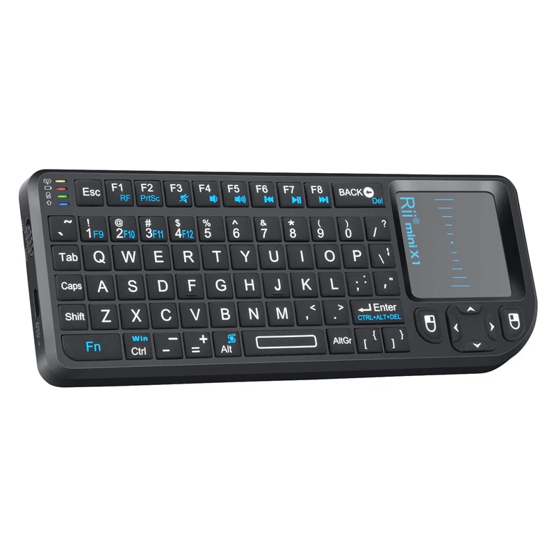 2 4G беспроводная сенсорная клавиатура Fly Air mouse с сенсорной панелью QWERTY для