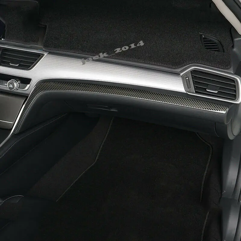 Накладка крышки приборной панели из углеродного волокна для Honda Accord 10th