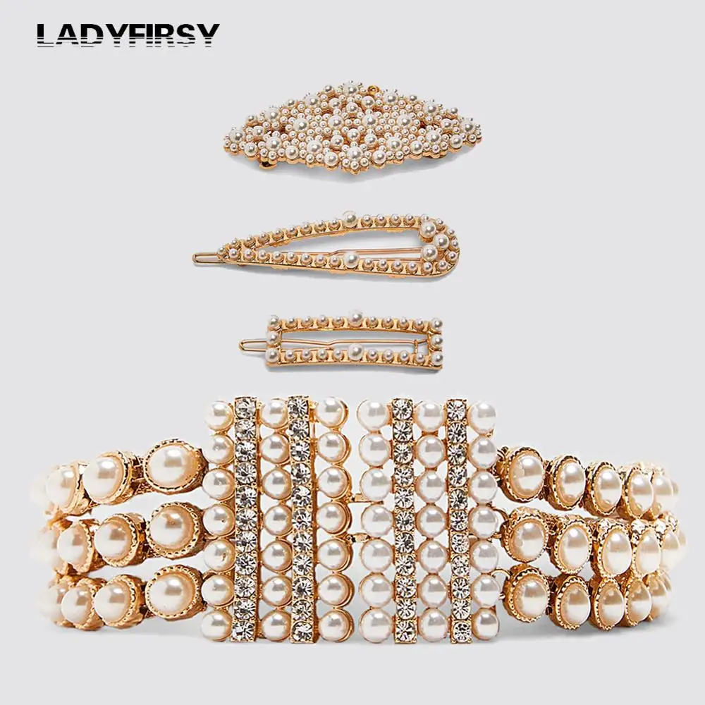 Ladyfirsy, Винтажные серьги в форме сердца, ремни, наборы Новинка, подвеска-Шарм, вечерние подарочные наборы для девочек, имитация жемчуга