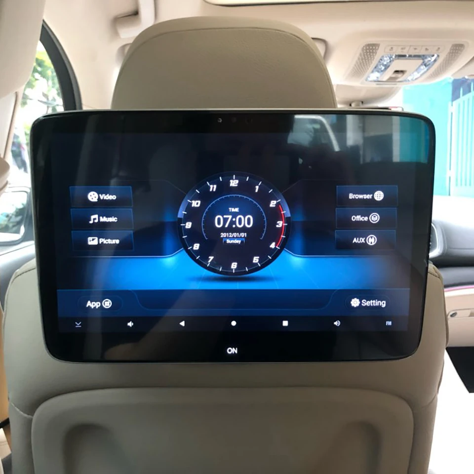 Reproductor de vídeo de coche, Monitor de para mercedes benz, sistema de entretenimiento para asiento trasero, pantalla Multimedia 4K, Android 2022, nuevo, 10,0|Monitores de coche| -