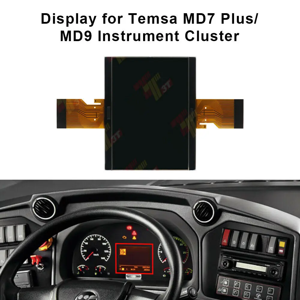 Instrument Cluster Lcd Display Screen For Daf Lf Cf Xf 45 55 75 85 95 