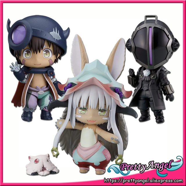 10cm Q Version Made In Abyss Anime Figure Nanachi Figma Pvc Action Figure  Japanese Cute Model Toys Collection Doll Gifts - Action Figures - AliExpress