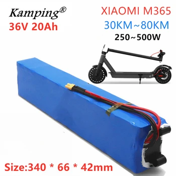 

KAMPING New 36V 20A Scooter Battery Pack for Mijia M365 Battery pack , Electric Scooter, m365 bateria BMS Board