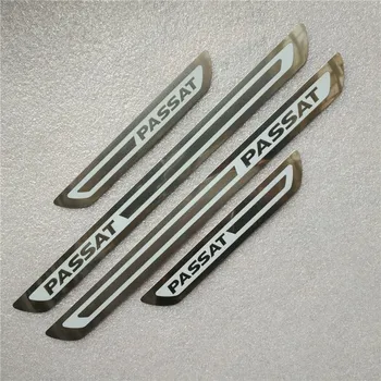 

For Volkswagen Passat B6 B7 2011-2018 stainless steel Original Ultra-thin Door sill scuff plate covre Car styling accessories