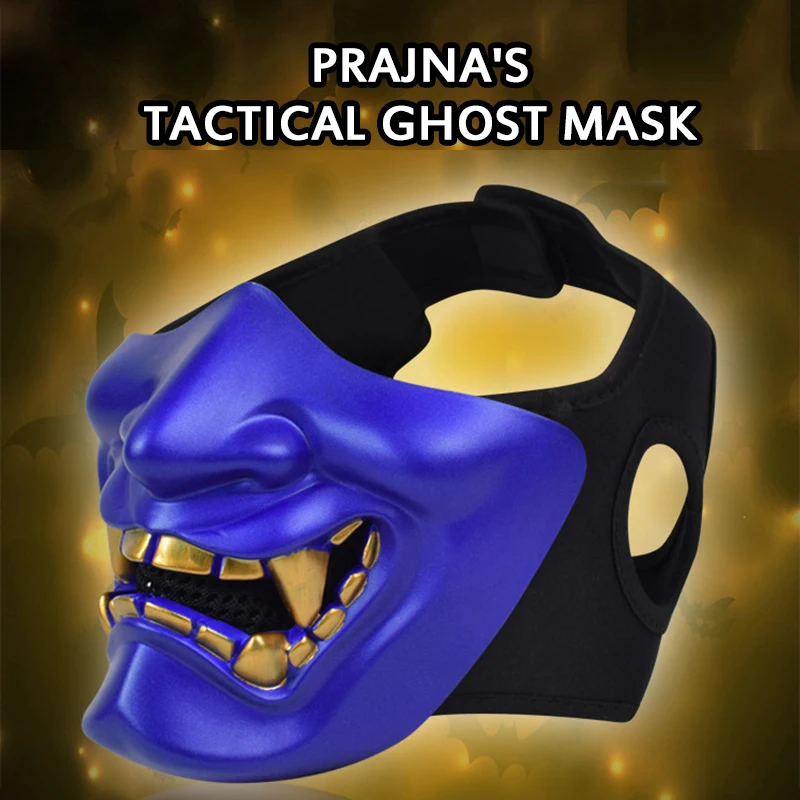 Новинка 2020 Вечерние Маски для Хэллоуина ужасы японский самурайский дьявол