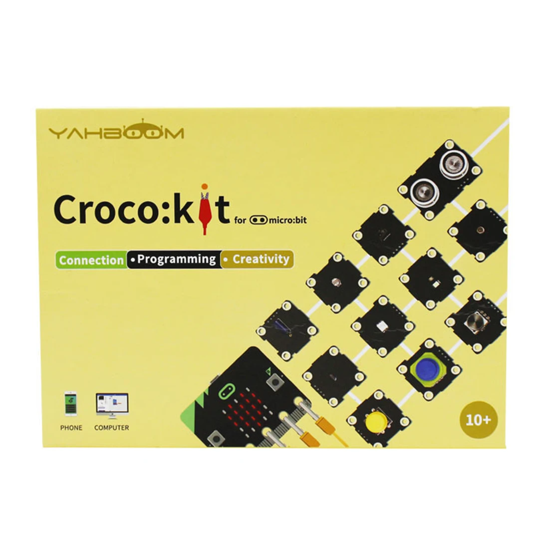 Placa de Expansão para Micro: Programa Quente Inteligente Robô Sensor Starter Kit Vapor Programação Educação Bit 9 Brinquedos programáveis