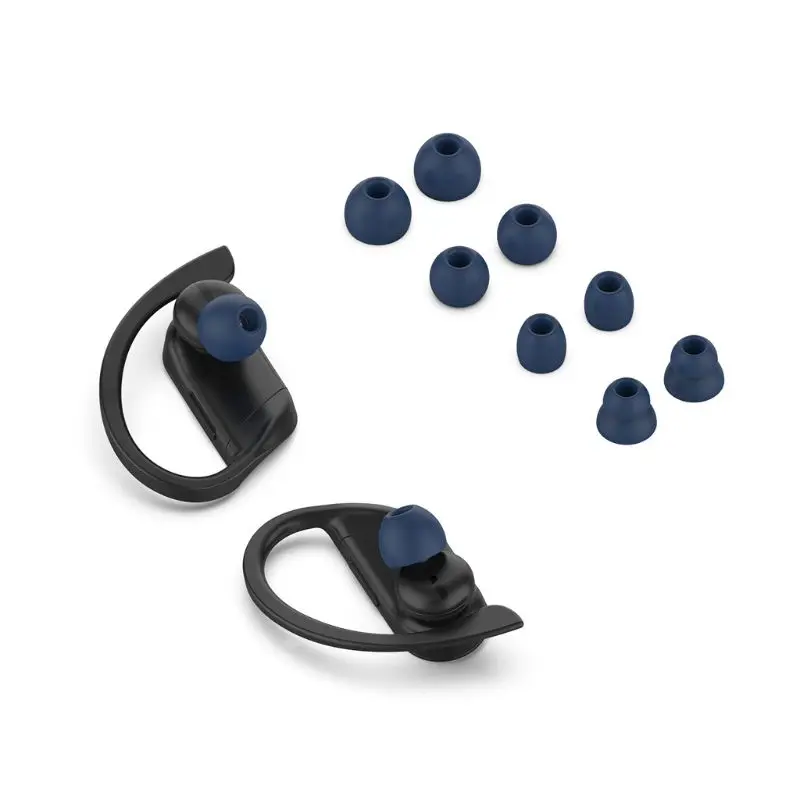 4 пары Сменных Вкладышей, силиконовые вкладыши для наушников Beats Powerbeats Pro, наушники A5YA