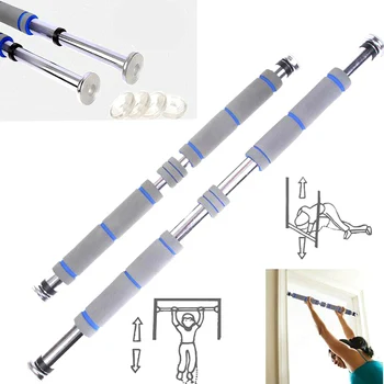 

Strengthened Thickened Chin Pull Up Bar for Doorway with Comfort Grip Adjustable Exercise Equipment SNO88
