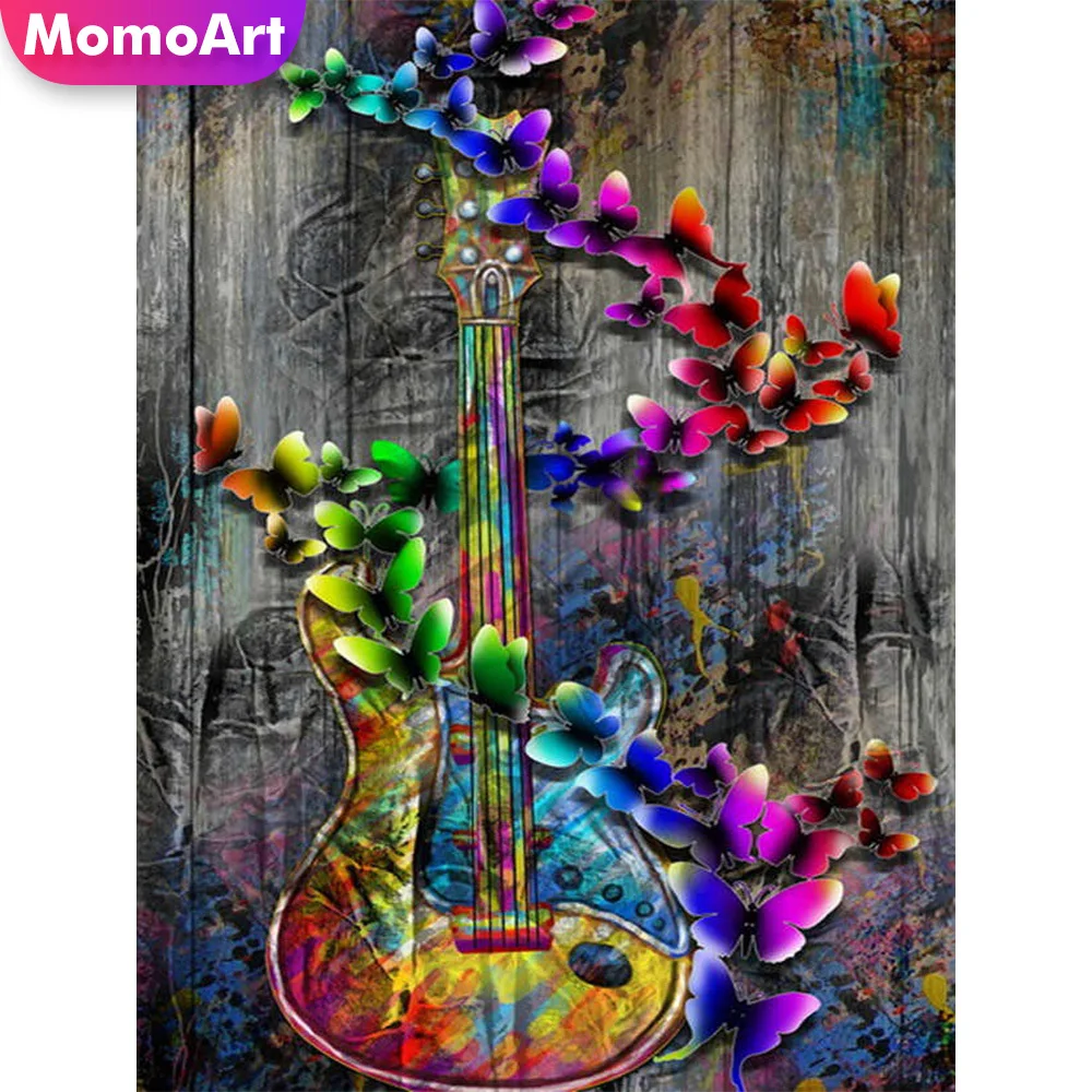 MomoArt алмазная живопись бабочка Новое поступление Алмазная мозаика красочная