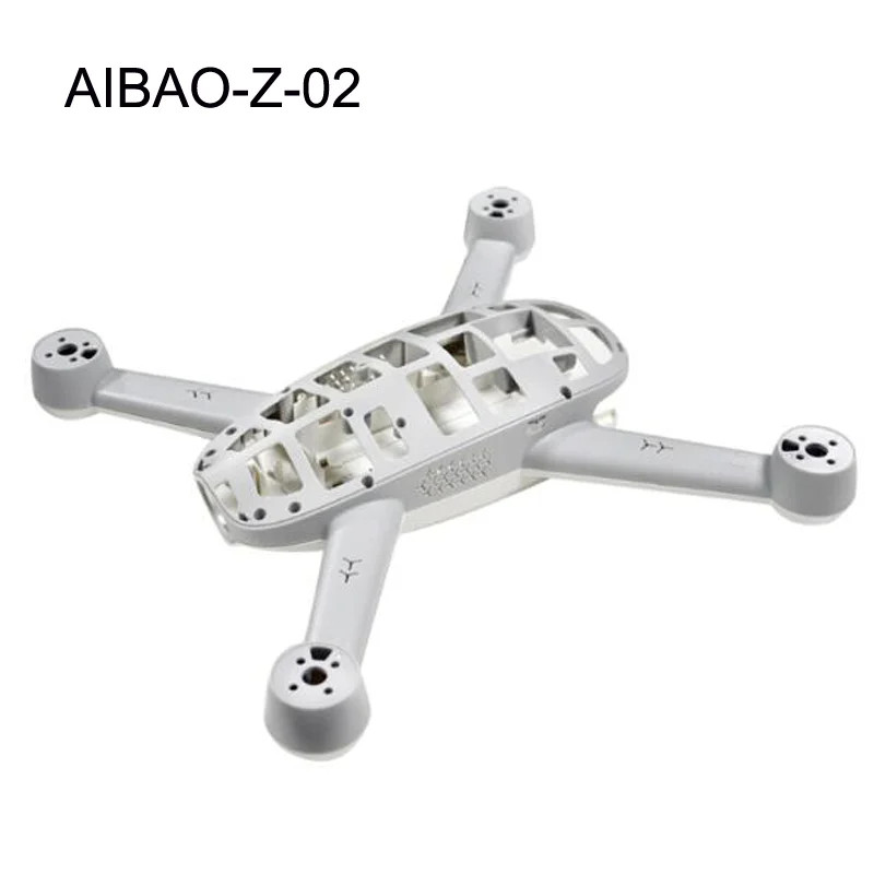 1 комплект корпус чехол модель самолета для Walkera AIBAO-Z-02 белый/черный гоночный Радиоуправляемый Дрон Квадрокоптер запасные части