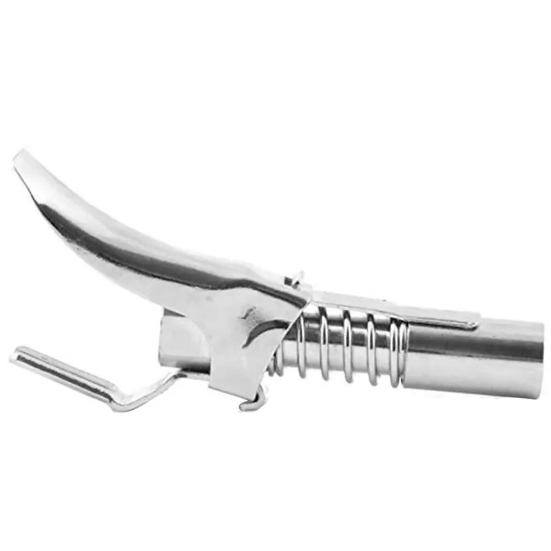 

Grease Coupler, Grease Coupler, Metal Nozzle Zerk Accessories Durable Locking Clamped Rebuildable Tool Quick Release Grease