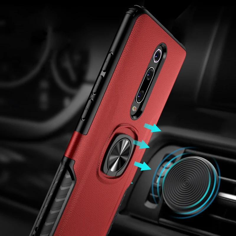 Противоударный чехол с кольцом для Xiaomi mi 9T Pro mi 9T 9 8 6 SE mi 9 mi 8 A2, чехол с подставкой и держателем, задняя крышка на Xiaomi mi 9 T, чехол Xiao
