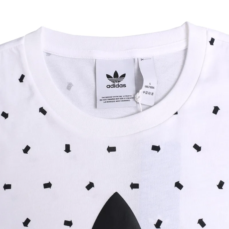 Новое поступление оригинальные мужские футболки с тройной фольгой Adidas Originals