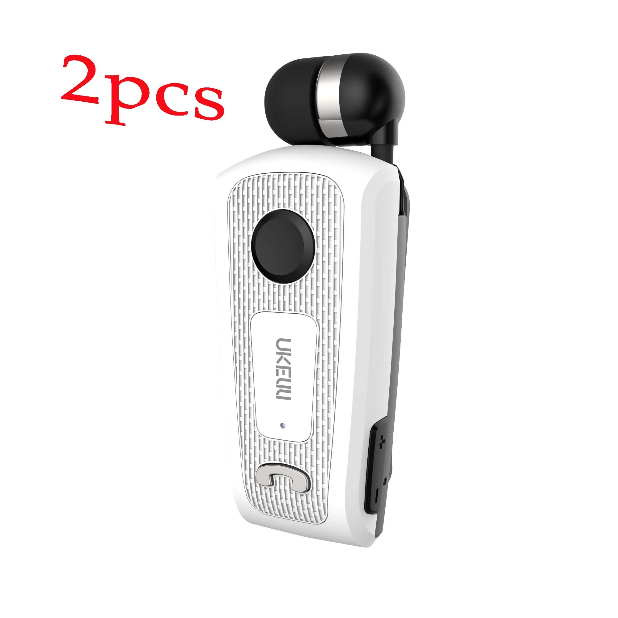 FineBlue 2 шт UK-E20 комфорт и безопасность Fit Выдвижная bluetooth-гарнитура шумоподавление Встроенный микрофон Громкая связь шумоподавление