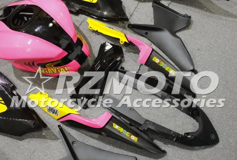 ABS мотоцикл полный обтекатель комплект для YAMAHA YZF-R3 14 15 16 YZF R3 R25 Обтекатели на заказ Акула розовый