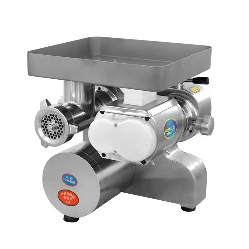 Commercial Stainless Steel Meat Grinder Desktop Strong Cutter Meat Cutter Stuffing Cutter machine