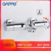 GAPPO Shower faucets thermostatic bath mixer with thermostat mixer faucets wall mounted waterfall bathtub faucet Y30504 ► Photo 1/6