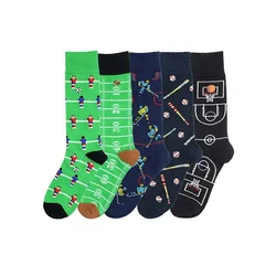 New Design Comfortable Sport Socks Men's Business Socks Funny Socks for Men