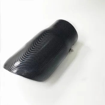 

1 Piece ABS Carbon Look Exhaust Pipe Single Muffler Tip 72-88 80-97 Fit For All Cars Tailpipe Nozzles Car Accessories