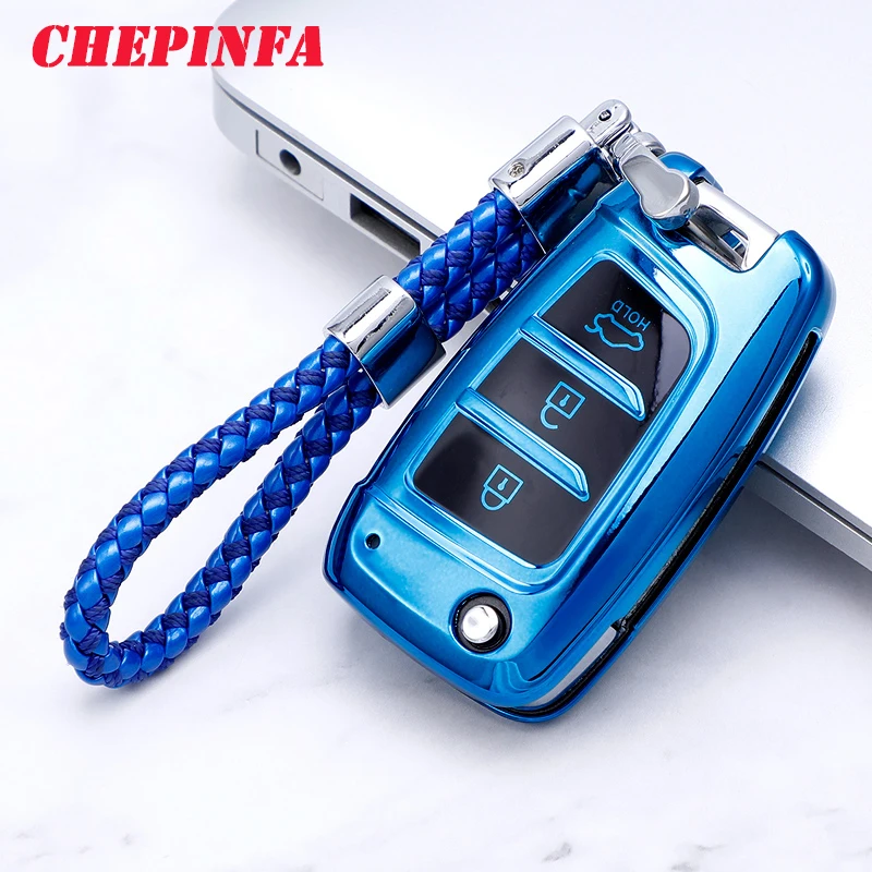 

TPU Car Key Case Full Cover Protect Shell For Hyundai I30 IX35 Accent I20 Sonata For Kia K2 K5 Sportage L811 Sorento Cover