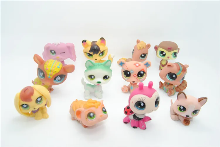 Pet Littlest Cat Collection Child Girl Boy Figure Toy Loose Cute LPS813 