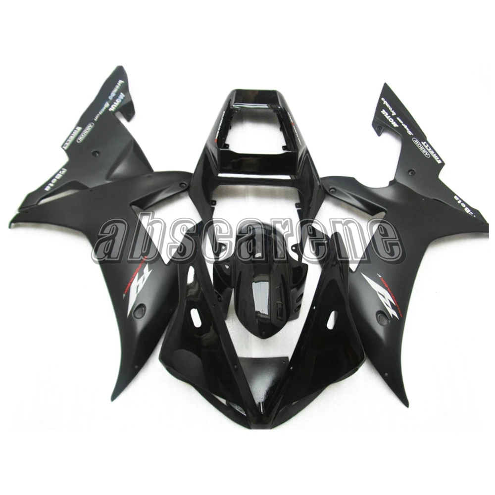Полный комплект обтекателей для Yamaha YZF1000 R1 2002 2003 YZF R1 02 ABS пластик впрыска кузова R1 2003 Carenes глянцевый черный плоский черный