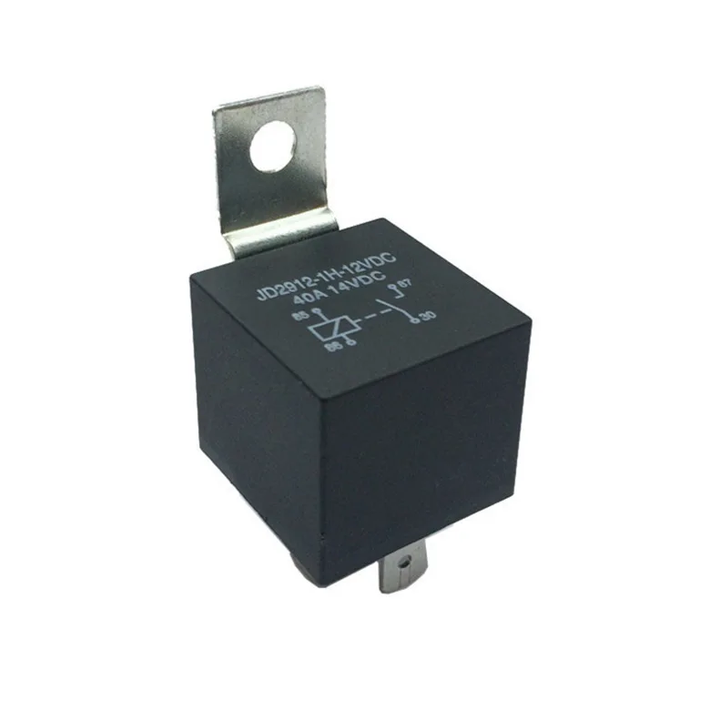 

Automobile Relay JD1912 40A DC12V Car on Board GPS Tracker Positioning Electric Relay with Iron Back