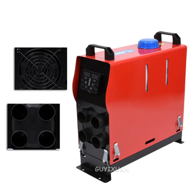 

All In One Diesel Air Car Heater Host 5-8KW Adjustable 12V LCD English Remote Control Integrated Parking Heater Machine