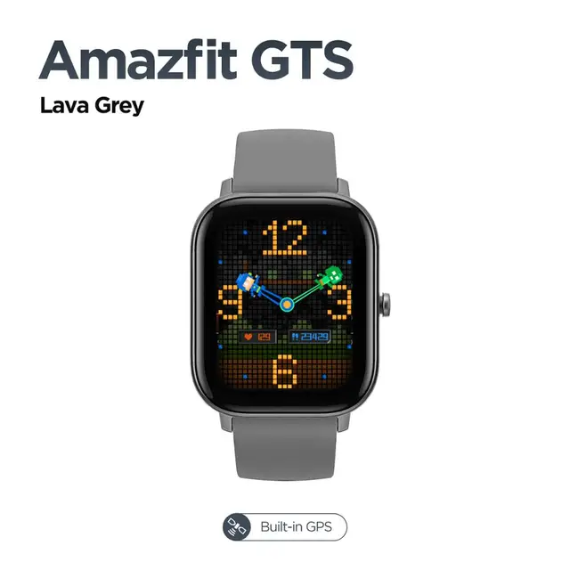 Amazfit Gts Stock Global Version Smart Watch 5atm Waterproof Swimming  Smartwatch 14daysbattery - Smart Watches - AliExpress