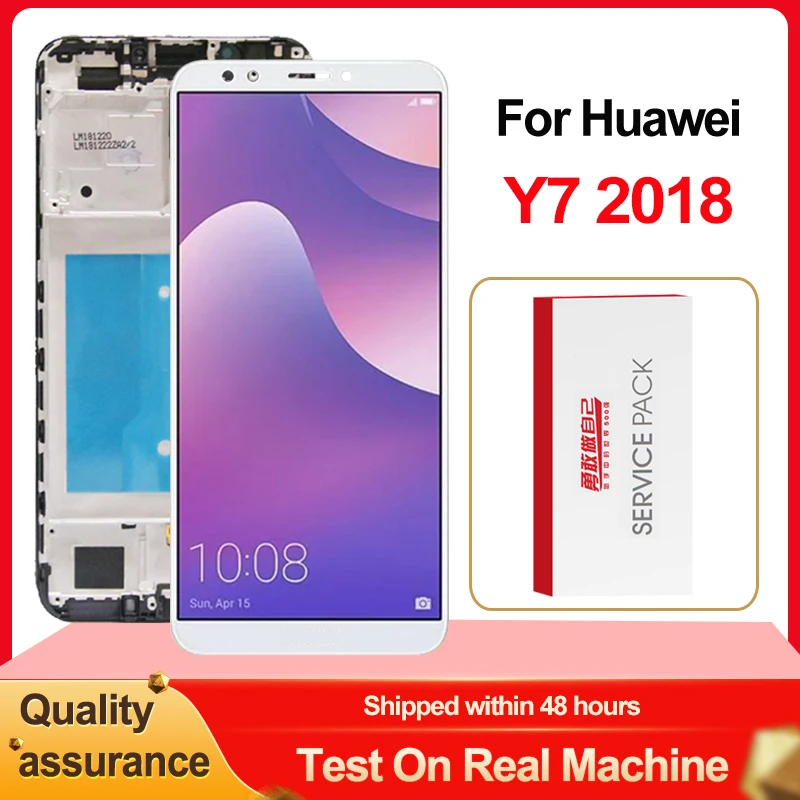 For Huawei Y7 2018 LCD Prime Touch Screen Digitizer Pro Display LND L22 LX2 L21 LX3 L23 LX1 TL30 | Мобильные телефоны и