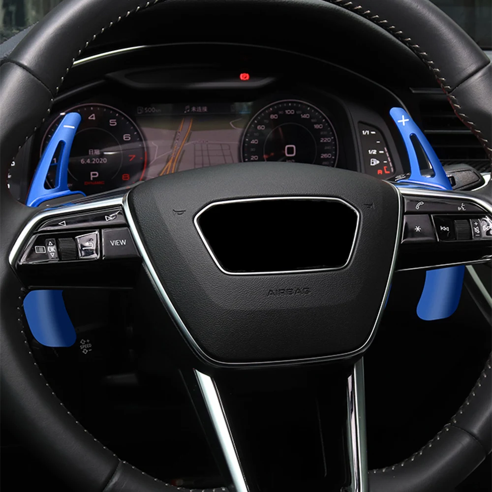 Весло переключения передач для Audi Quattro Avant Sline A6 S6 C8 A7 S7 A8 S8 D5 TFSI Allroad RS наклейки на
