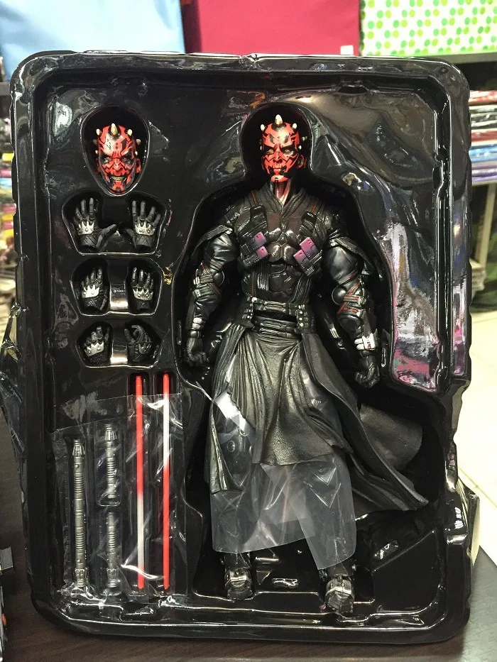 Звездные войны: The Force Awakens garage kid toys Darth Maul подвижный гаражный комплект 26 см в коробке