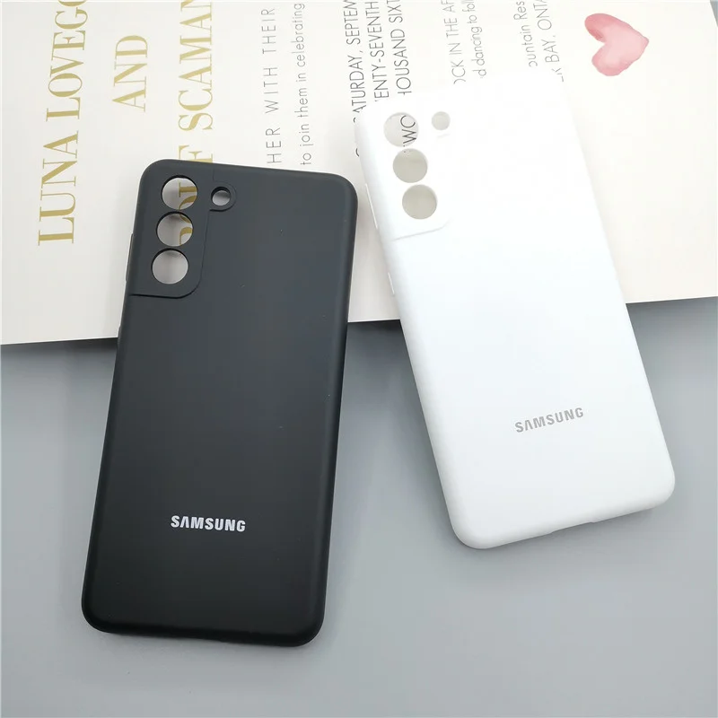 Samsung Galaxy S21 Ultra Plus 5G S21FE Case Silky Silicone Cover For S21+ S21Plus S21Ultra Full Protective Mobile Phone Shell Galaxy S20 FE 5G clear Cases