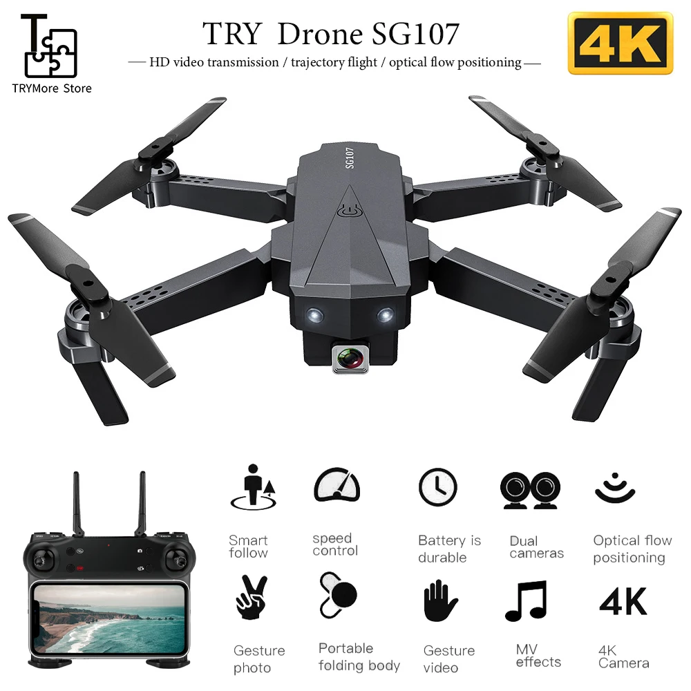 foldable drone 4k