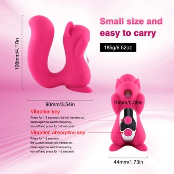 Animal Shape Vibrartor for Women Sex Toys Sucking&Licking Vagina Massage Nipple Clitoris Stimulate Female Masturbator Erotic Toy 6